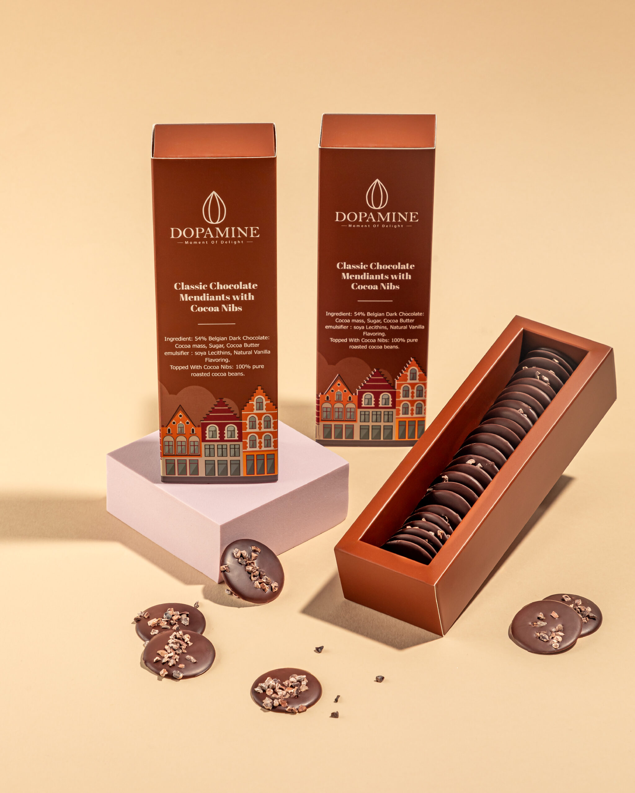 Classic Chocolate Mendiants 181Gm