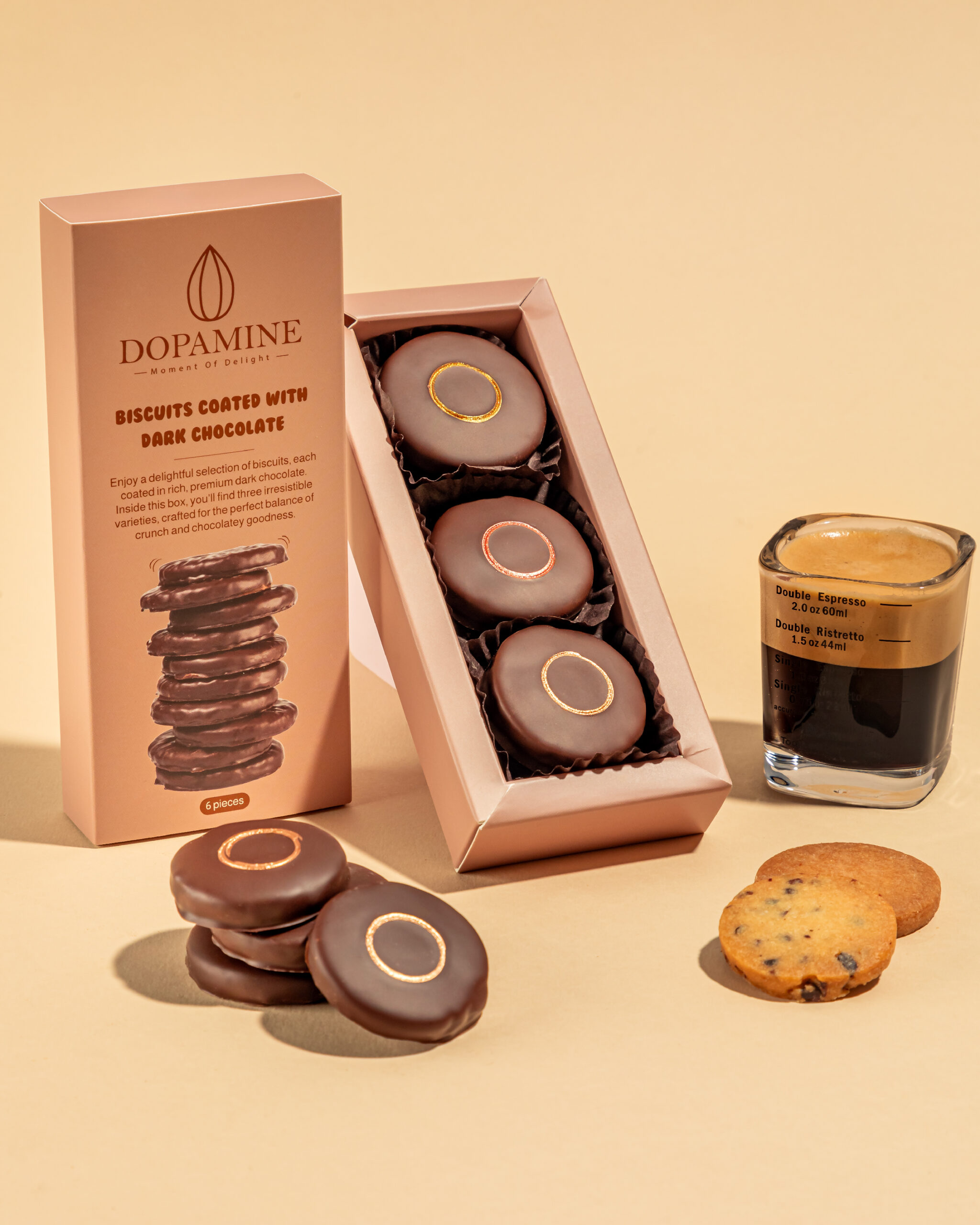 Biscuits Coated With Dark Chocolate-095Gm
